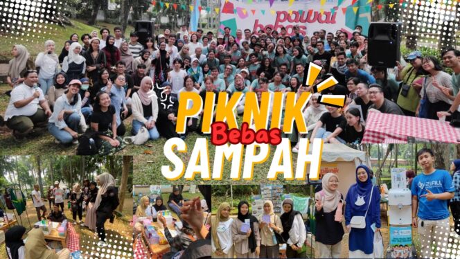 
Komunitas GUA dan Izifill Ramaikan Piknik Bebas Plastik di Taman Langsat