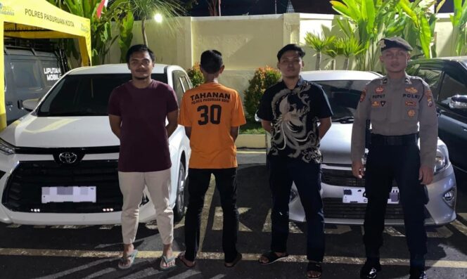 
Kades Karangpandan Digelandang Polisi, Diduga Gelapkan Mobil Rental Ratusan Juta