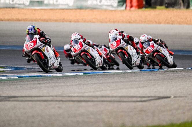 
Generasi Baru Pebalap Binaan AHM Melesat Kencang Raih Podium di Thailand Talent Cup