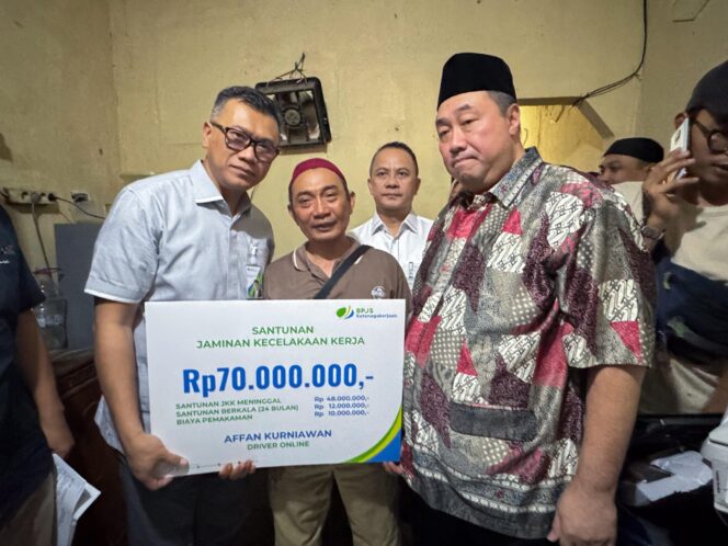 
BPJS Ketenagakerjaan Berikan Santunan Rp 70 Juta ke Keluarga Ahli Waris Affan Kurniawan