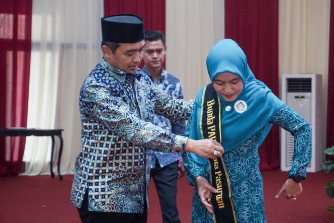
Bunda PAUD Kota Pasuruan Resmi Dilantik, Ini Pesan Mas Adi