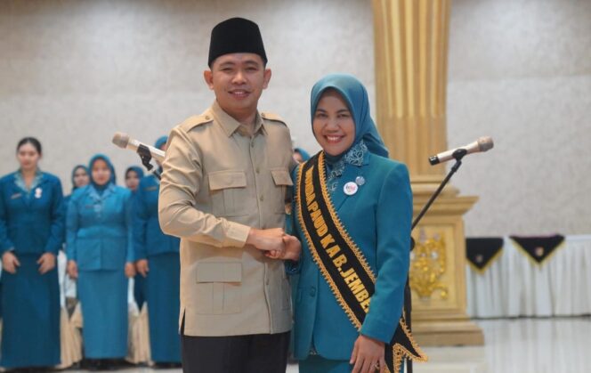 
Bunda PAUD Kabupaten Jember Dikukuhkan, Bupati Fawait Sampaikan Sejumlah Pesan Penting