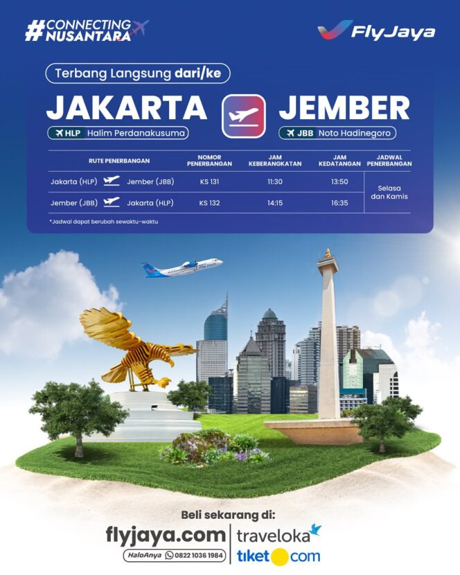 
Bandara Notohadinegoro Matangkan Persiapan Penerbangan Reguler Jember–Jakarta