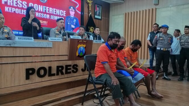 
Polres Jember Intensifkan Penindakan Curanmor, Sejumlah Kasus Terungkap