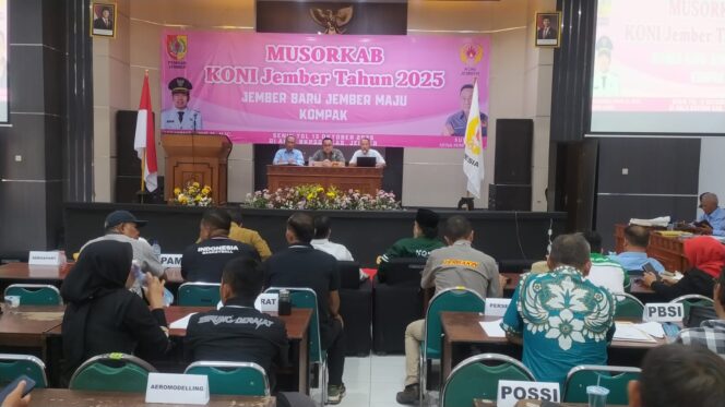 
Ervan Priambodo Nahkodai KONI Jember, Siap Bawa Olahraga Jember Tembus 10 Besar Porprov 2027