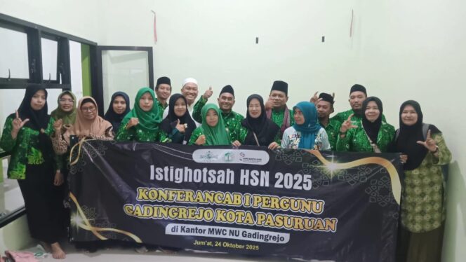 
Semarakkan HSN 2025, Pergunu Kota Pasuruan Gelar Istighotsah dan Konferancab