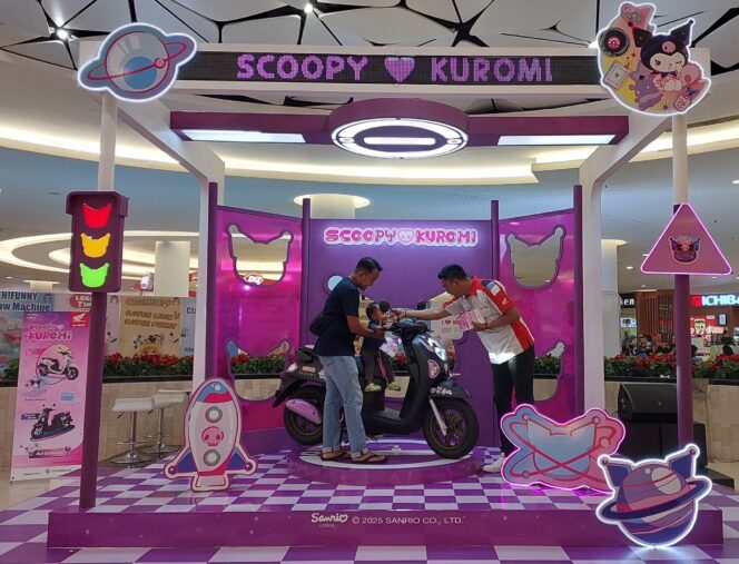 
Scoopy Kuromi Limited Edition Siap Menyapa Penggemar di Surabaya dan Malang