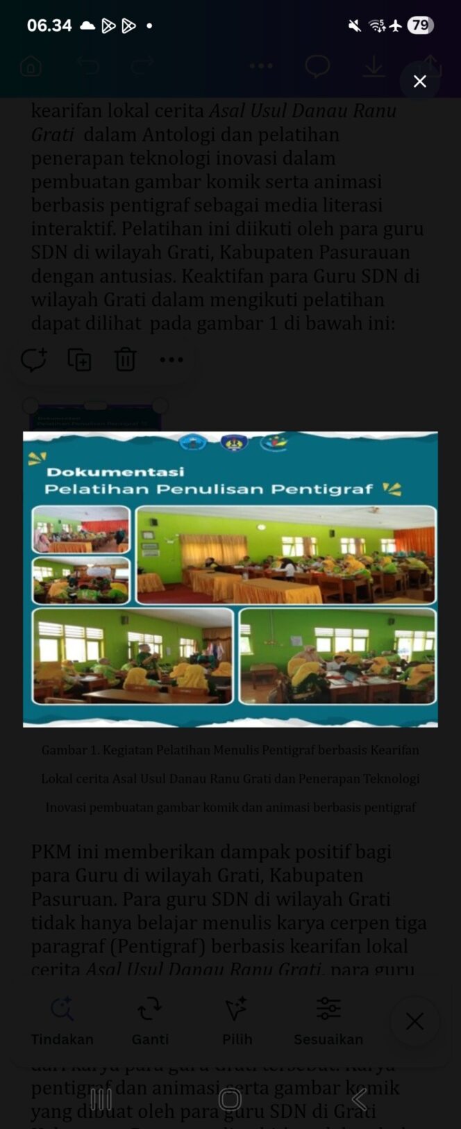 
Tim PKM Uniwara Berikan Pemberdayaan Guru SD di Wilayah Rural