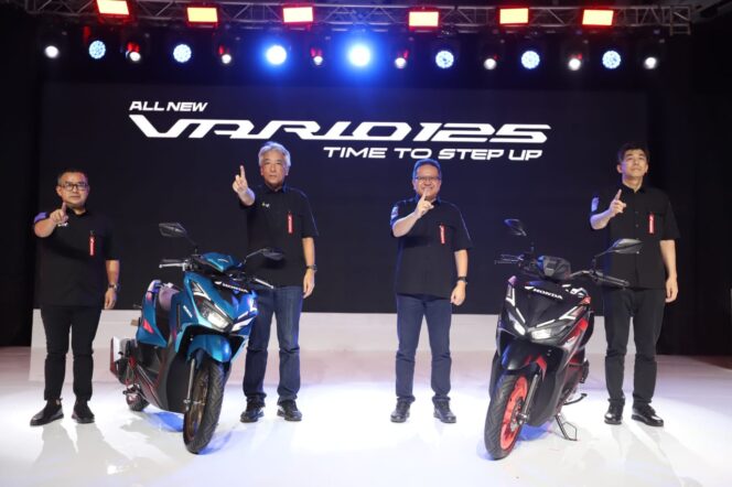 
Step Up dengan Generasi Terbaru, All New Honda Vario 125 Semakin Keren dan Sporti. Segera Hadir untuk Masyarakat Jawa Timur