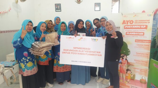 
MPM Honda Jatim Wujudkan Sinergi bagi Negeri Lewat Bantuan Alkes untuk Posyandu Klojen