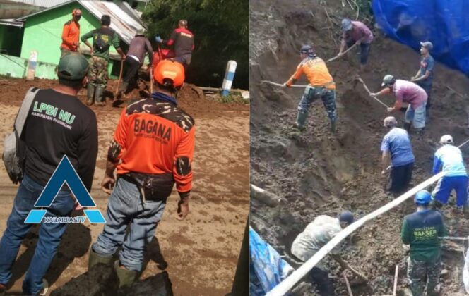
LPBINU Kabupaten Pasuruan Ikut Giat Bersih Lokasi Longsor di Tlogosari Tutur, Satu Warga Tewas Saat Selamatkan Ternak