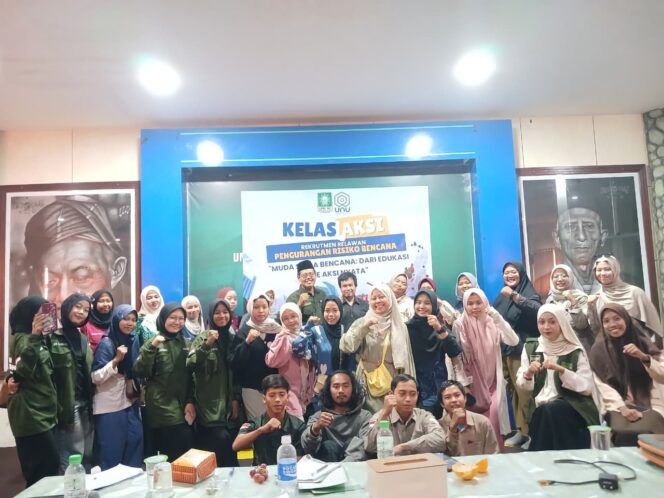 
LPBINU Gelar Kelas Aksi Pengurangan Risiko Bencana Bersama Mahasiswa dan Pelajar di UNU Pasuruan