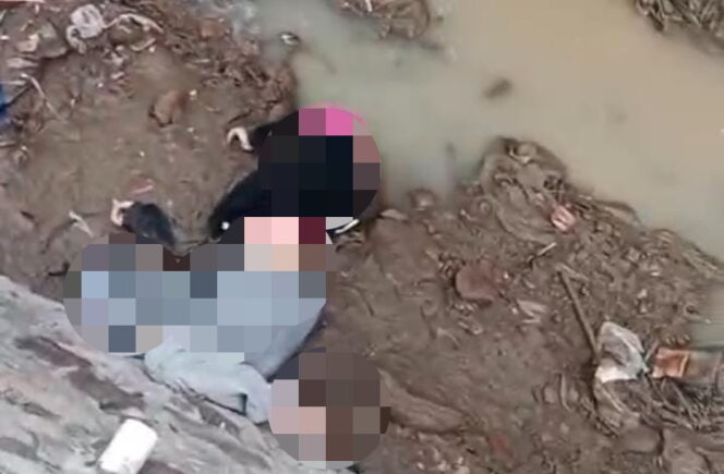 
Mayat Wanita Berhelm Pink Ditemukan Tergeletak di Sungai Pasuruan