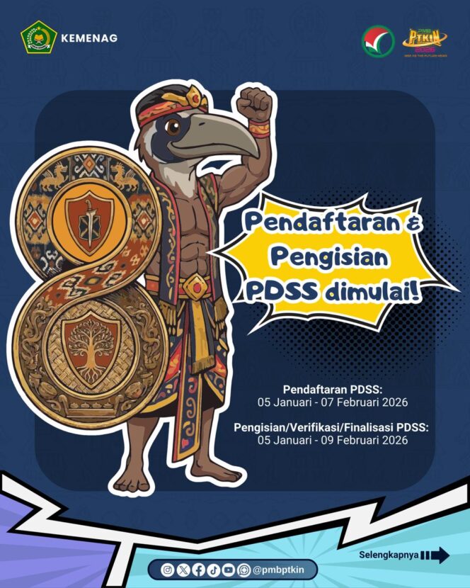 
Pengisian PDSS SPAN-PTKIN 2026 Resmi Dibuka, Sekolah Diminta Pastikan Keakuratan Data Siswa