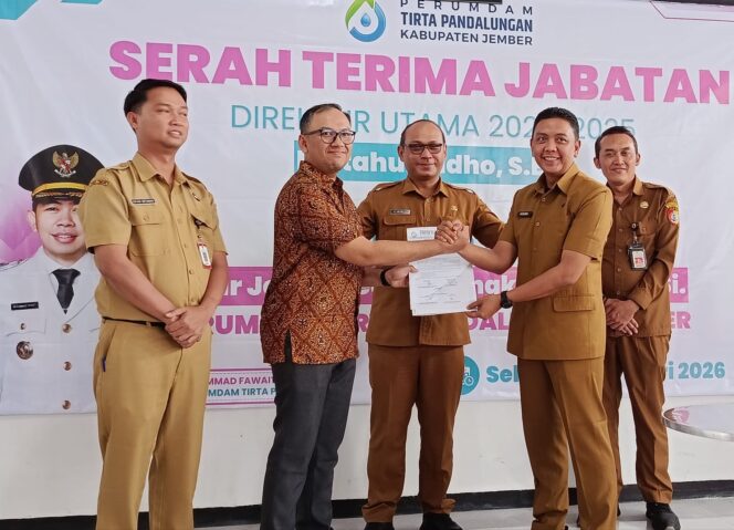 
Pemkab Jember Tetapkan Plt Dirut Perumdam dan PDP Kahyangan