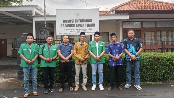 
​Kolaborasi Pentahelix Membumikan KIP, GP Ansor Jatim Kunjungan ke Komisi Informasi Jatim