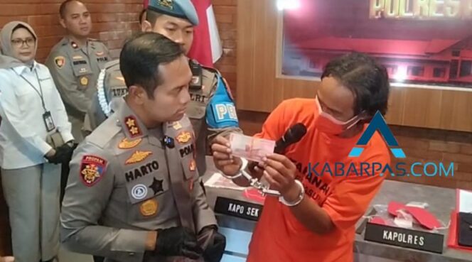 
Polres Pasuruan Bongkar Sindikat Uang Palsu Lintas Provinsi