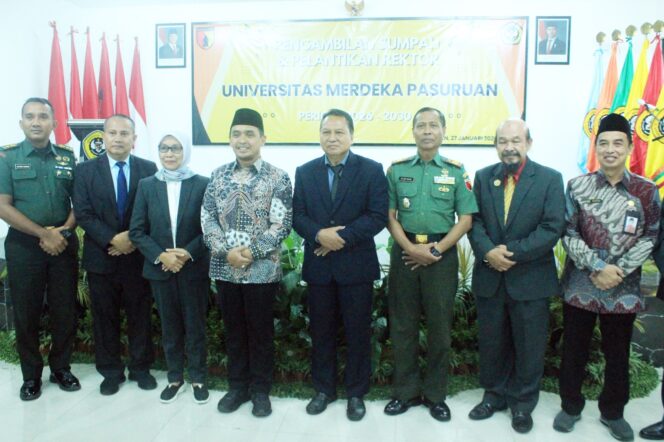
Rektor Universitas Merdeka Pasuruan Resmi Dilantik, Mas Adi Tekankan Peran Kampus Siapkan SDM Unggul