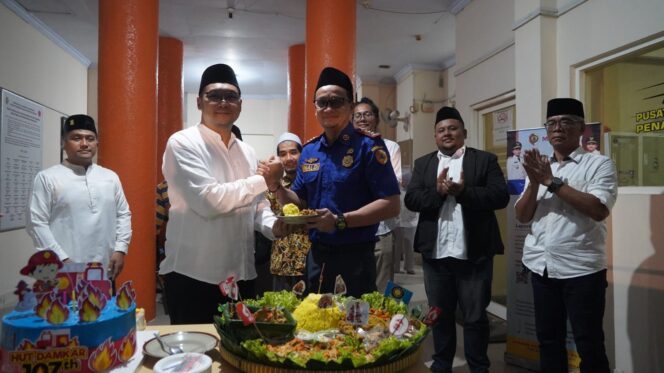 
HUT Damkarmat ke-107, Wabup Mojokerto Apresiasi Kinerja dan Komitmen Positif BPBD