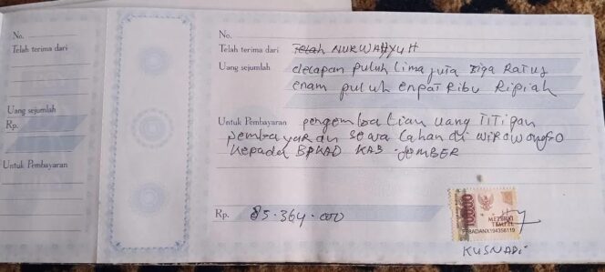 
Dugaan Sewa Lahan Aset Pemkab Jember Rp85 Juta Tanpa Lelang, Nama Orang Dekat TP3D Muncul