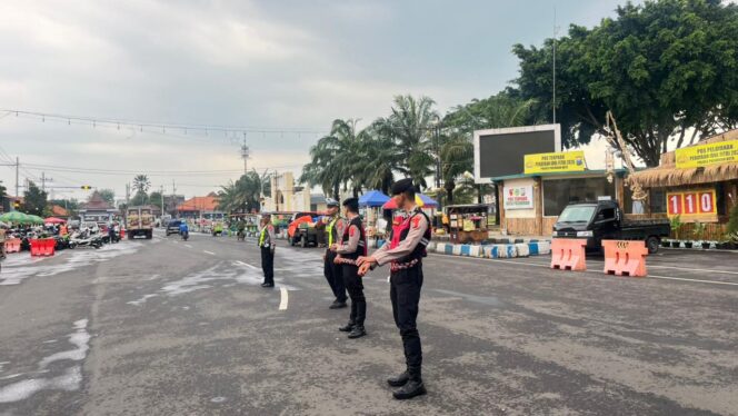 
Polres Pasuruan Kota Siapkan Pos dan Layanan Maksimal untuk Mudik Aman  ‎