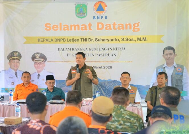
Kepala BNPB Tinjau Banjir Pasuruan, Wabup Minta Normalisasi Sungai dan Solusi Jangka Panjang
