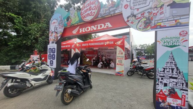 
Bale Santai Honda Temani Pemudik Lebaran 2026, 7.235 Pemudik Manfaatkan Layanan di Jawa Timur