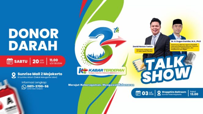 
3 Tahun Kabar Terdepan : Merajut Keberagaman, Mengawal Kebenaran