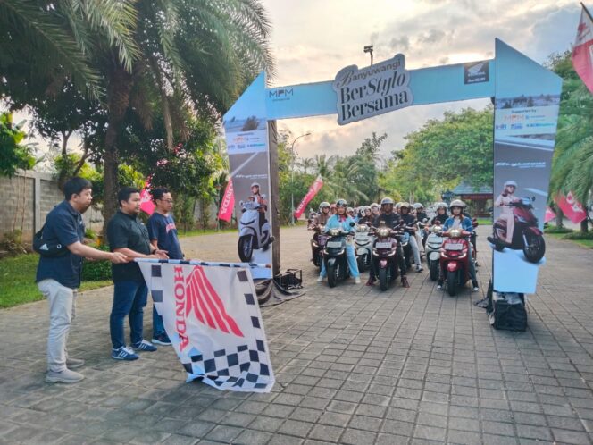 
Banyuwangi BerStylo Bersama Satukan 200 Pengguna New Honda Stylo 160