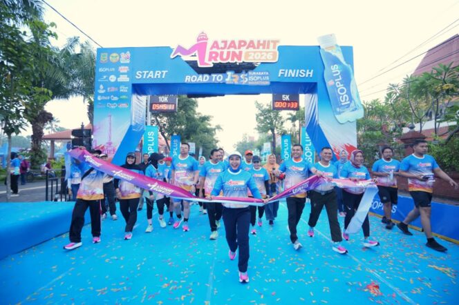 
1.500 Pelari Ikut Ambil Bagian dalam Majapahit Run 2026, Meriahkan HUT ke-108 Kota Mojokerto