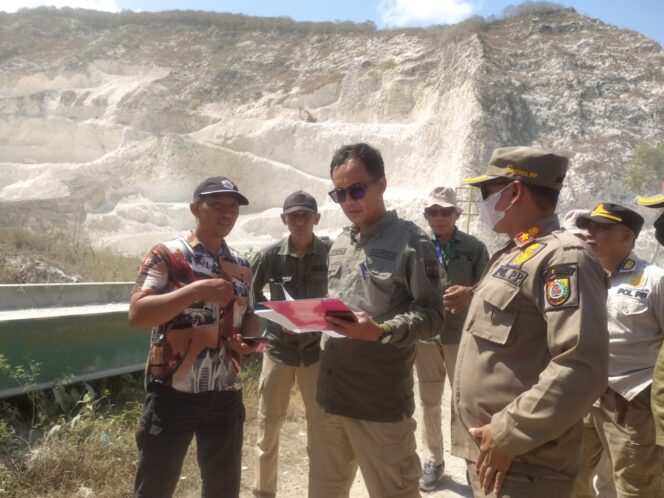 
Satgas ITR Jember Sidak Tambang Gunung Sadeng, 10 Perusahaan Menunggak Pajak Rp1,6 Miliar