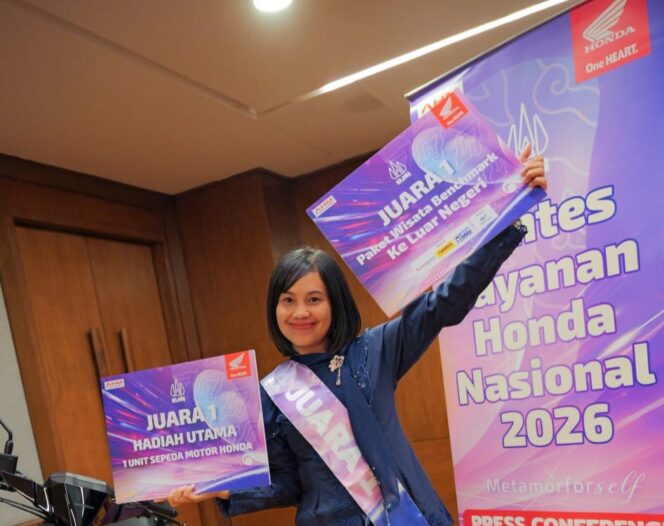 
Honda People MPM Honda Jatim Raih Prestasi di Kontes Layanan Honda Nasional 2026