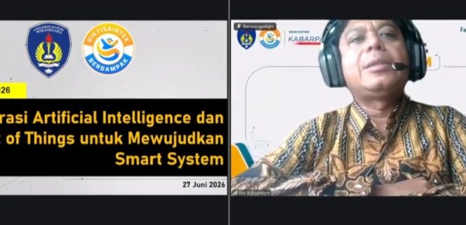 
Wujudkan Smart System, FTS Uniwara Gelar Kuliah Pakar Integrasi AI dan IoT