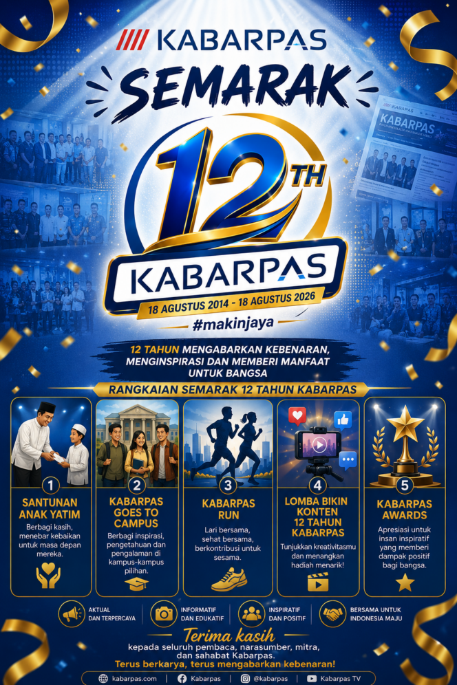 
Inilah Rangkaian Kegiatan Semarak 12 Tahun Kabarpas