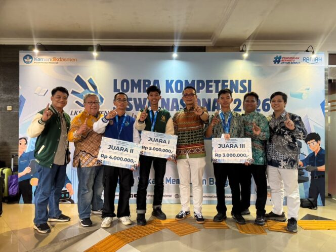 
SMKN 1 Jenangan, Sekolah Binaan MPM Honda Jatim, Raih Juara 1 LKS Nasional 2026