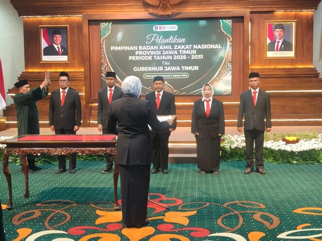 
Sah Jadi Pimpinan BAZNAS Jatim 2026–2031, Pengasuh Pesantren Asy-Syarif Pasuruan Siap Perkuat Pengelolaan Zakat Profesional