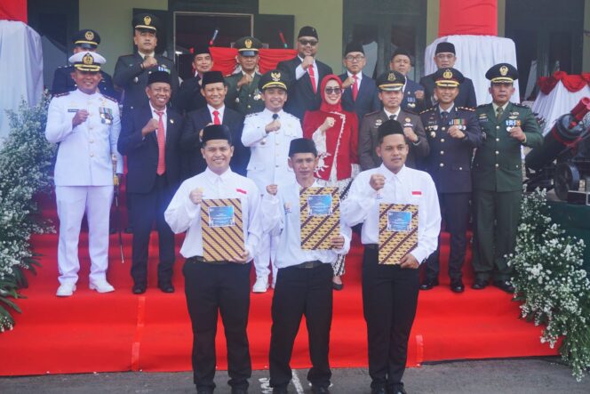 
HUT ke-81 RI di Kota Pasuruan, Dari Remisi hingga Beri Hadiah untuk Bayi yang Lahir 17 Agustus