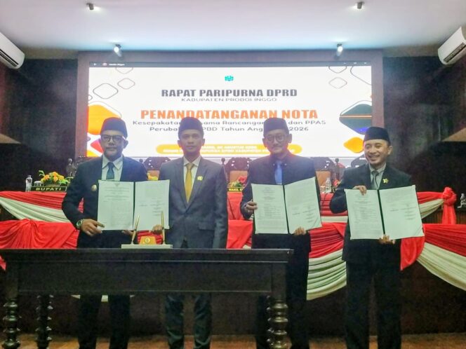
DPRD dan Pemkab Kabupaten Probolinggo Sepakati Perubahan KUA-PPAS APBD 2026