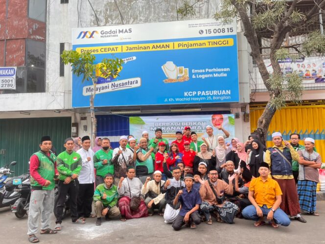 
Haul KH. Abdul Hamid ke-45, Lintas Organisasi di Pasuruan Gelar Aksi Bagi Ribuan Makanan Gratis