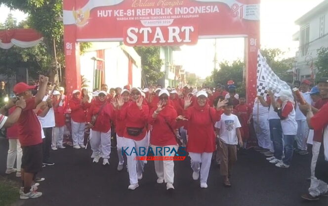 
Penuh Kebersamaan, Warga Perum Tembokrejo Indah Meriahkan HUT RI ke-81 dengan Jalan Sehat