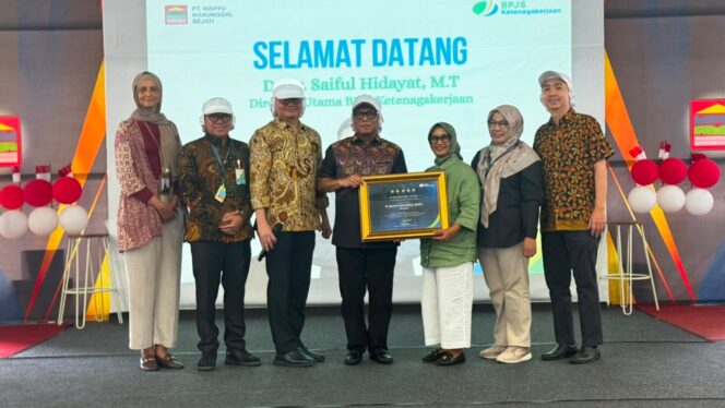 
PT WMS Raih Jamsostek Star Bintang Lima, Bukti Komitmen Lindungi Pekerja