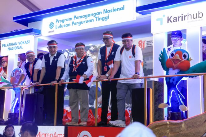 
HUT ke-81 RI, Kemnaker Tegaskan Komitmen Perkuat SDM dan Perluas Kesempatan Kerja
