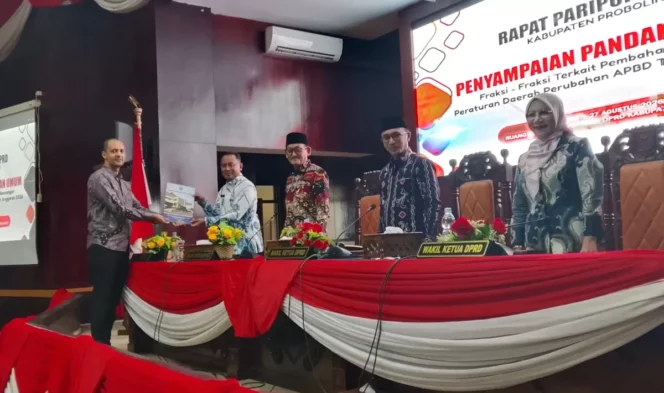 
Seluruh Fraksi DPRD Probolinggo Sampaikan Evaluasi Raperda Perubahan APBD 2026