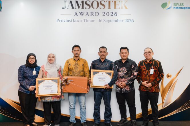 
Dua Wakil Pasuruan Raih Jamsostek Award 2026 Tingkat Jawa Timur