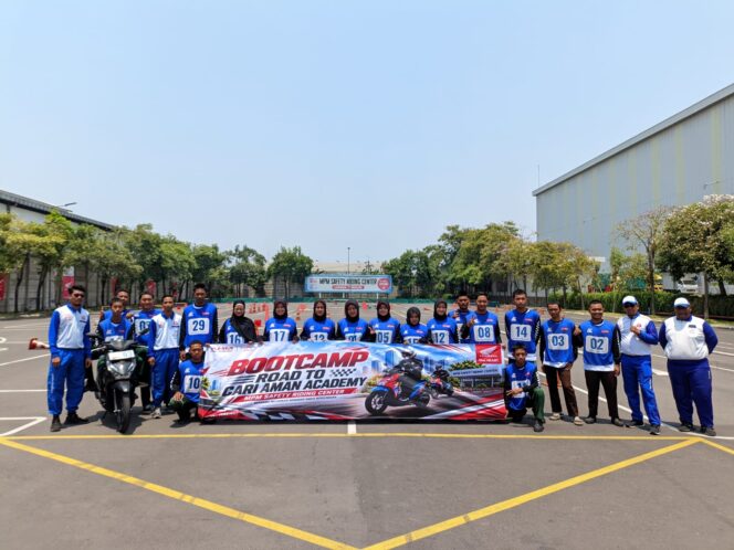 
Cari Aman Bootcamp 2026, MPM Honda Jatim Perkuat Kompetensi Duta Safety Riding di Malang