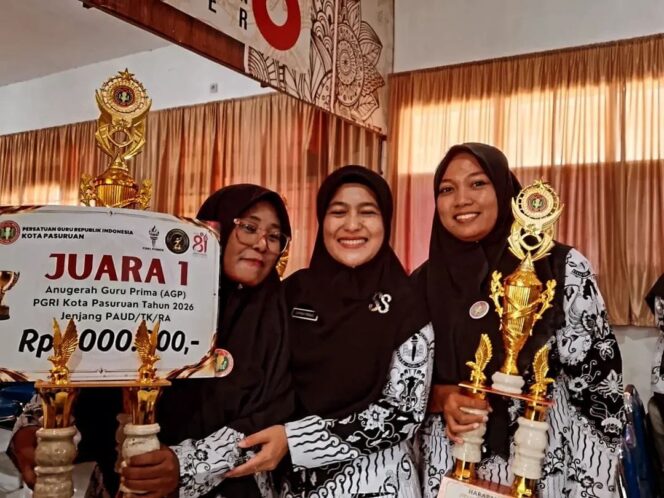 
Raudhatul Mustariyah Borong Penghargaan di Ajang AGP PGRI Kota Pasuruan 2026