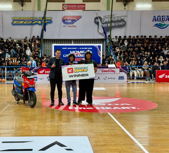 
Semarak Kompetisi dan Aksi Supporter Warnai Honda DBL 2026 East Java – East di Jember