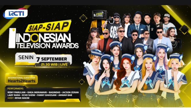 
RCTI Hadirkan “Konser Siap-Siap Indonesian Television Awards 2026”, Bertabur Bintang dan Guest Star Internasional