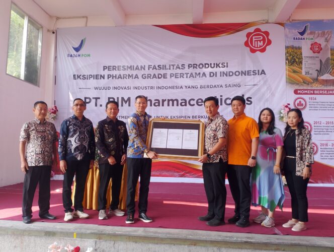 
PIM Pharmaceuticals Resmikan Fasilitas Produksi Eksipien Pharma Grade 