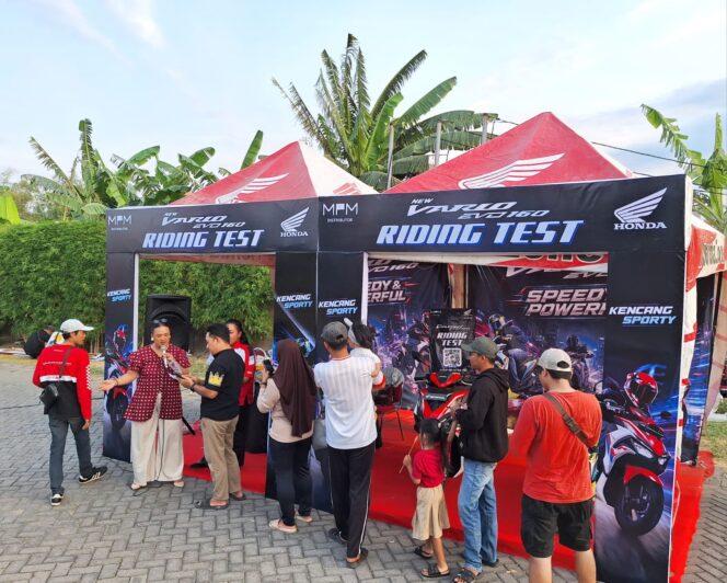 
MPM Honda Jatim Ajak Konsumen Surabaya Rasakan Langsung Honda Vario Evo 160